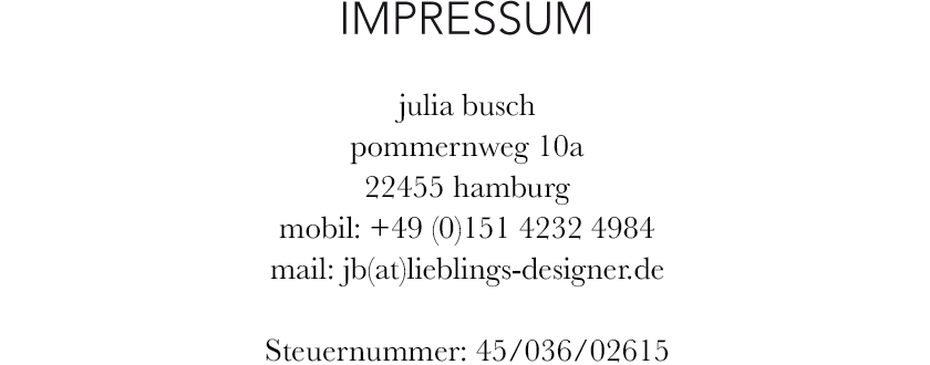 impressum